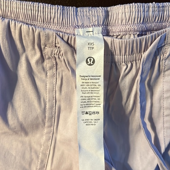 Cotton-Blend Poplin High-Rise Short 4” - Picture 8 of 10